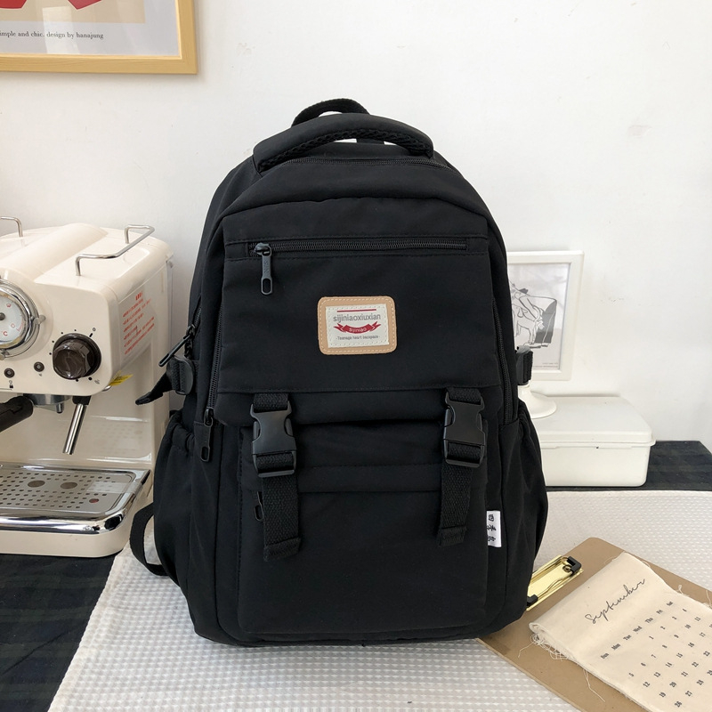 Rucsac școlar pentru fete, în stil Harajuku coreean, capacitate 20–35 L, din nylon, compatibil cu laptop de 15 inci