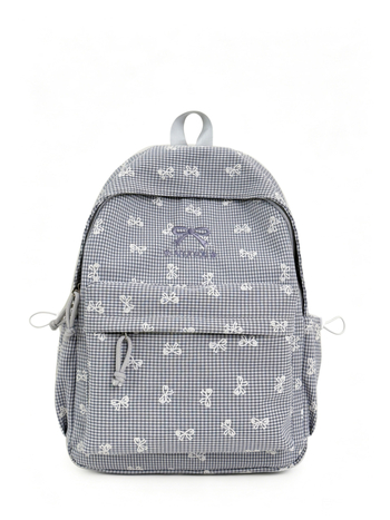 Rucsac pentru elevi în stil Harajuku, cu capacitate mare și funda drăguță, pentru clasele 1–6