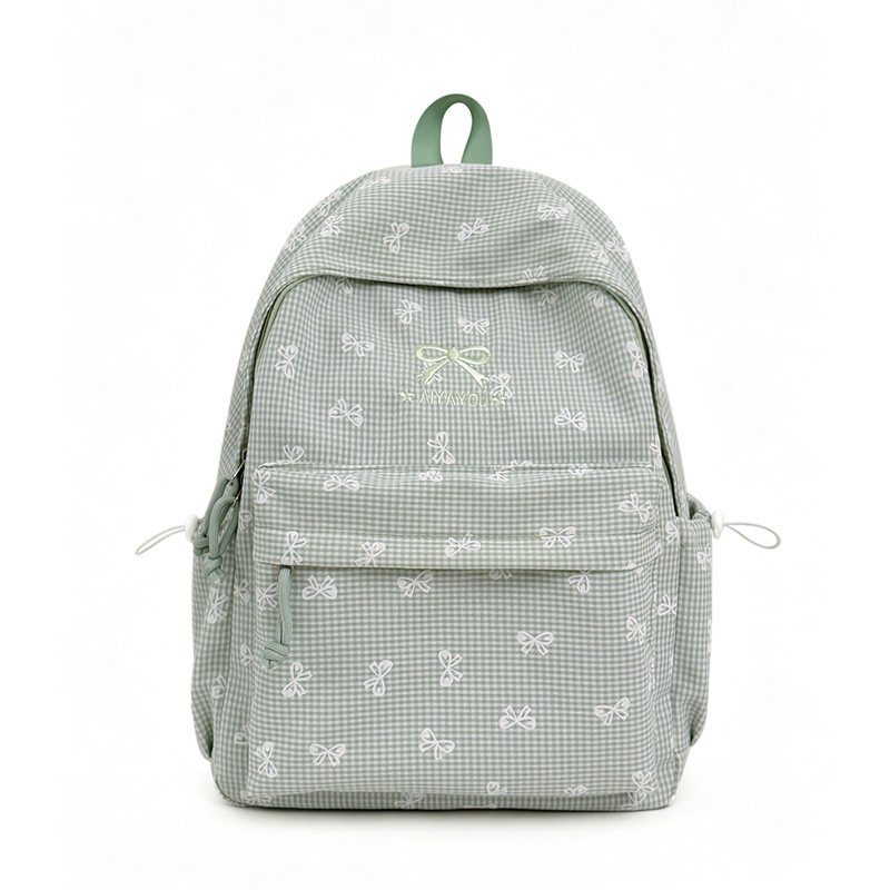 Rucsac pentru elevi în stil Harajuku, cu capacitate mare și funda drăguță, pentru clasele 1–6
