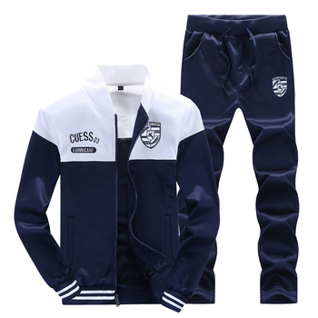 Set bărbătesc primăvară-toamnă cu guler baseball, mâneci lungi, D10