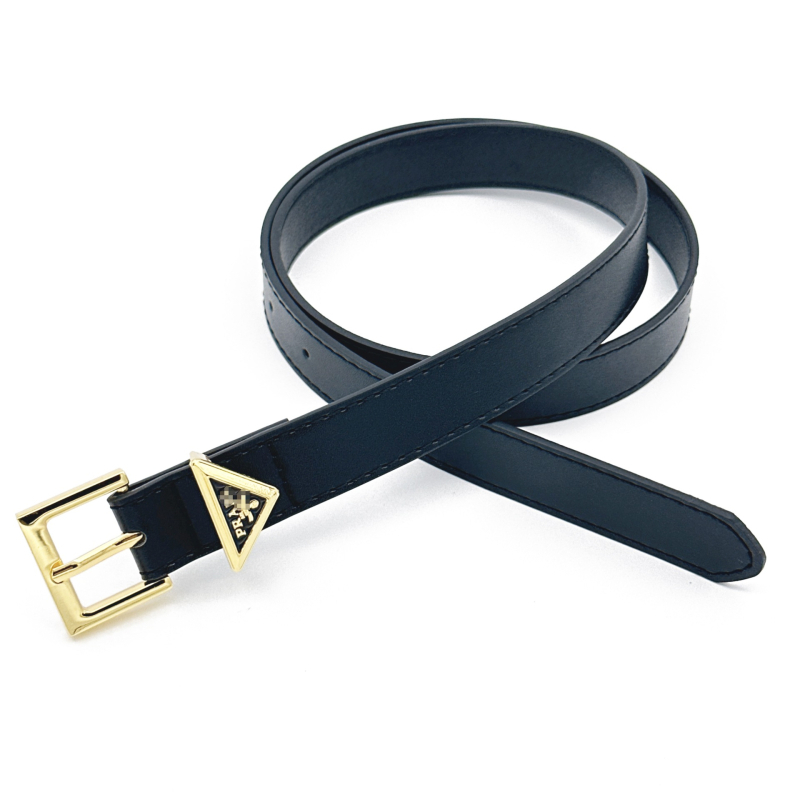Curea feminină din PU piele, lățime 2,5 cm, cataramă din aliaj, brand P, accesoriu versatil pentru blugi, costum și rochie
