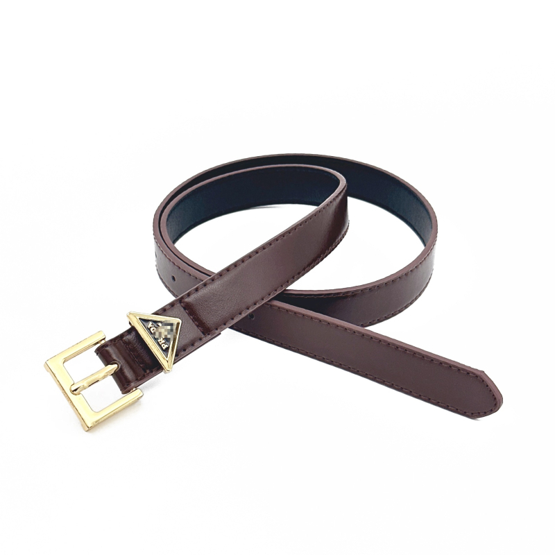 Curea feminină din PU piele, lățime 2,5 cm, cataramă din aliaj, brand P, accesoriu versatil pentru blugi, costum și rochie