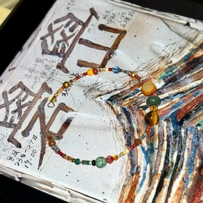 Brățară inspirată din concertul Yi Yangqianxi pentru femei, design geometric