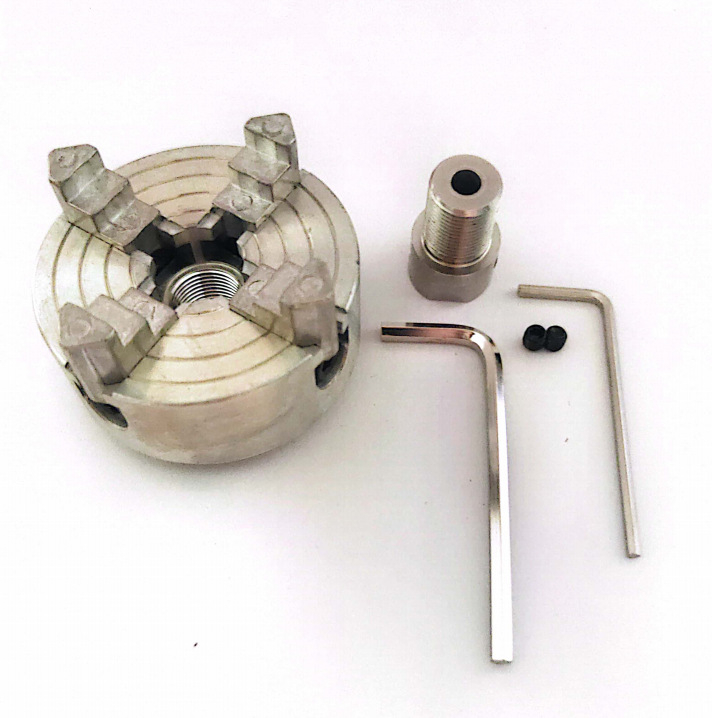 Z011 Mini Mașină Mandrină cu Trei Gheare / Z011A Mandrină cu Patru Gheare și Arbore de Cuplare al Motorului M12x1