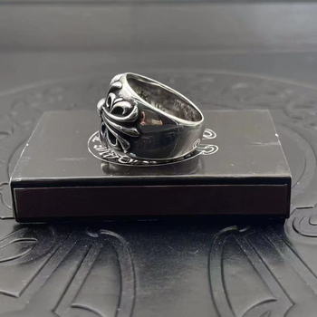Inel masculin mare din argint thailandez, stil vintage, rezistent la decolorare, senzație premium exclusivă