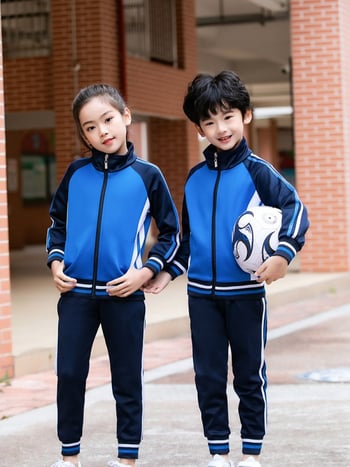 Costum sportiv unisex toamnă-iarnă pentru adulți, uniforme școlare și de clasă, ținută sportivă casual pentru familie, uniforme de echipă și îmbrăcăminte de lucru.