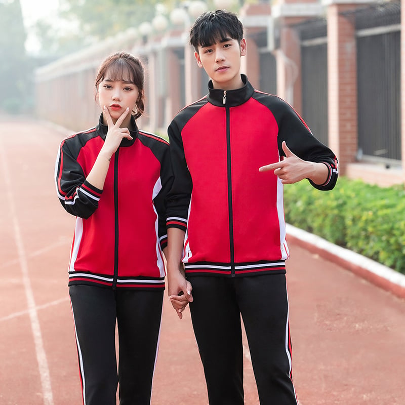 Costum sportiv unisex toamnă-iarnă pentru adulți, uniforme școlare și de clasă, ținută sportivă casual pentru familie, uniforme de echipă și îmbrăcăminte de lucru.