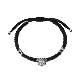 Brățară cu dansul leului, unisex, stil chinez modern, design retro, împletită