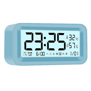 Ceas de birou inteligent, multifuncțional pentru elevi, cu afișaj digital, funcție de trezire, termometru, afișaj luminos, calendar săptămânal și lunar.