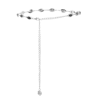 Lănțișor de talie argintiu pentru femei — accesoriu de talie elegant cu lanț decorativ pentru rochii