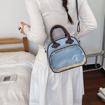 Ita bag σε σχήμα συννεφού, ροζ και μπλε, διαφανής, τσάντα ώμου και crossbody, καλοκαίρι 2026