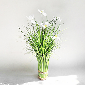 Plante și flori artificiale în ghivece — cadouri decorative, recuzită pentru fotografie și bonsai de interior