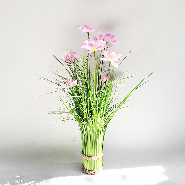 Plante și flori artificiale în ghivece — cadouri decorative, recuzită pentru fotografie și bonsai de interior