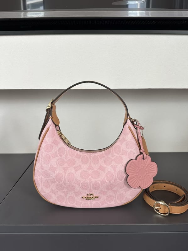Oleco Emily 23 Geantă de umăr clasică, în formă de semilună, crossbody