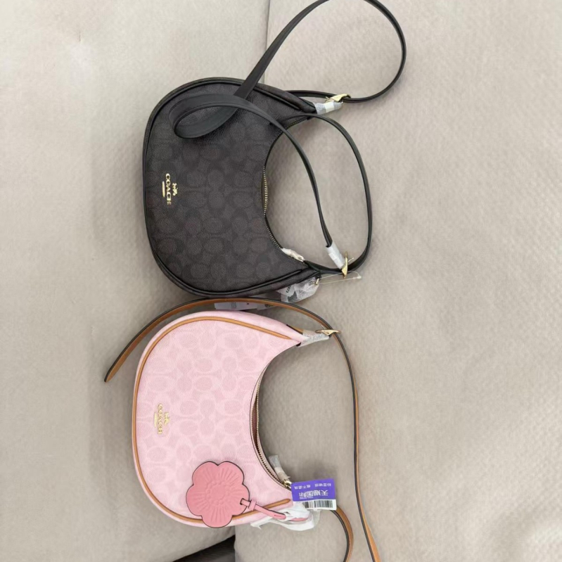 Oleco Emily 23 Geantă de umăr clasică, în formă de semilună, crossbody