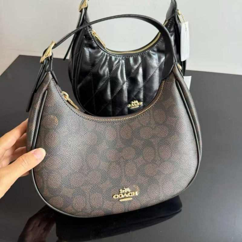 Oleco Emily 23 Geantă de umăr clasică, în formă de semilună, crossbody