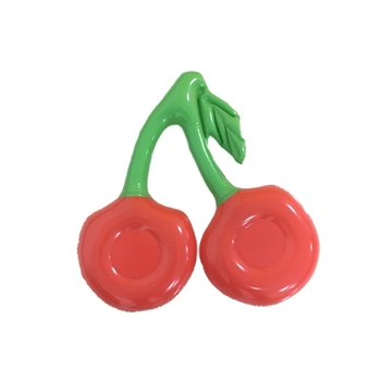 Suport gonflabil din PVC pentru doua pahare in forma de cireș și underlay de ananas pentru activități acvatice; suport de pahare în formă de ciupercă cu design Firebird