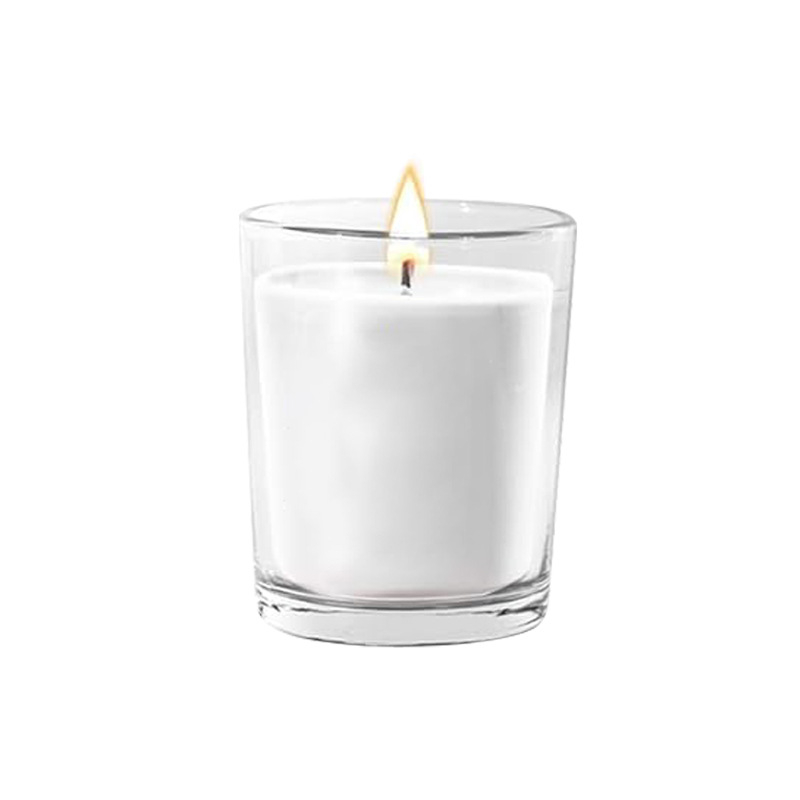 Candelă din ceară de soia aromaterapie în pahar de sticlă colorat, cadou romantic pentru casă, de înaltă calitate