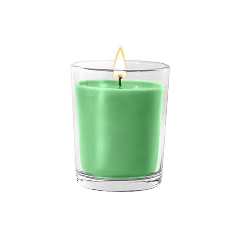Candelă din ceară de soia aromaterapie în pahar de sticlă colorat, cadou romantic pentru casă, de înaltă calitate