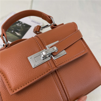 Geantă crossbody pentru femei, textură lychee, design minimalist și elegant, geantă versatilă pentru zi cu zi în stil Kelly