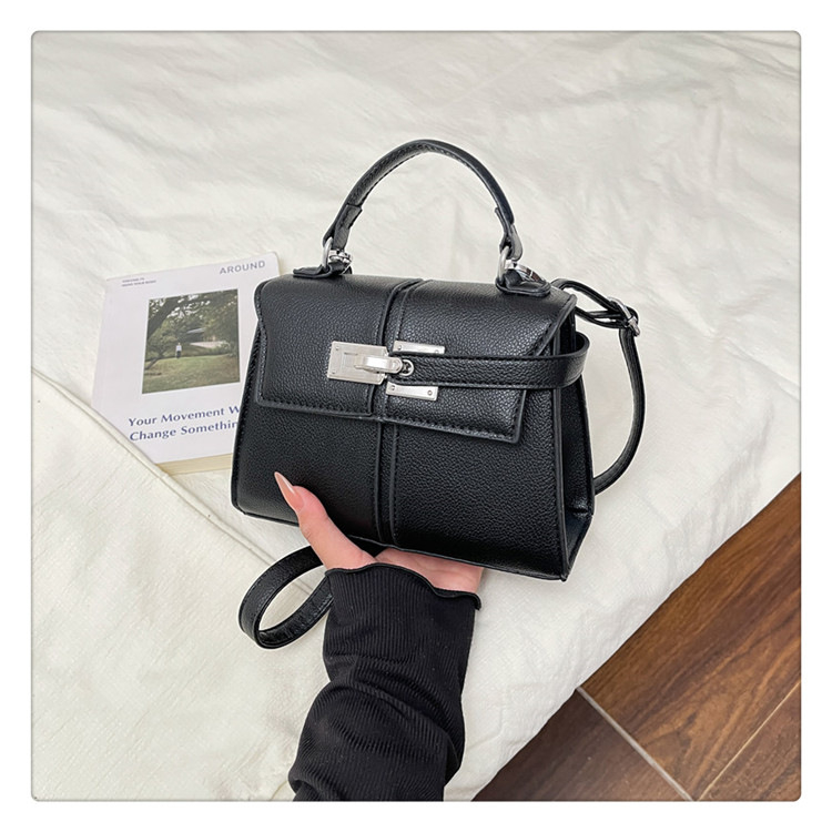 Geantă crossbody pentru femei, textură lychee, design minimalist și elegant, geantă versatilă pentru zi cu zi în stil Kelly
