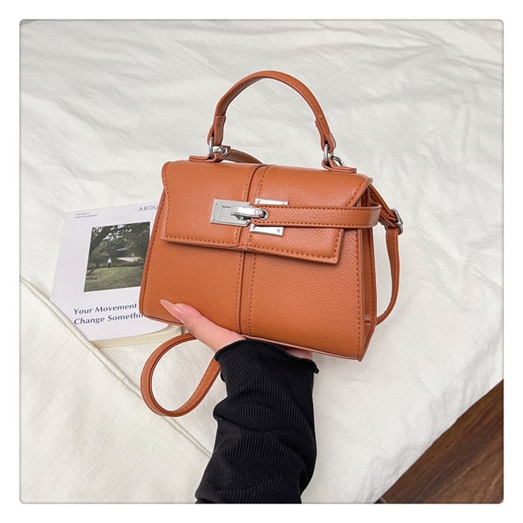 Geantă crossbody pentru femei, textură lychee, design minimalist și elegant, geantă versatilă pentru zi cu zi în stil Kelly