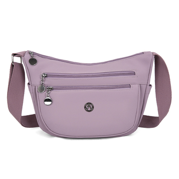Geantă de damă din nylon, cu capacitate mare și compartimente multiple, crossbody pentru uz zilnic, model 2025