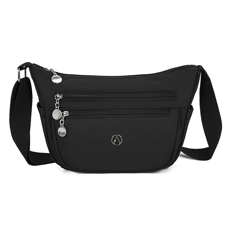 Geantă de damă din nylon, cu capacitate mare și compartimente multiple, crossbody pentru uz zilnic, model 2025