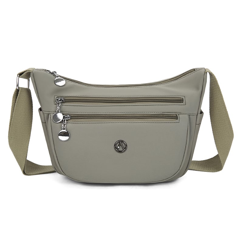 Geantă de damă din nylon, cu capacitate mare și compartimente multiple, crossbody pentru uz zilnic, model 2025