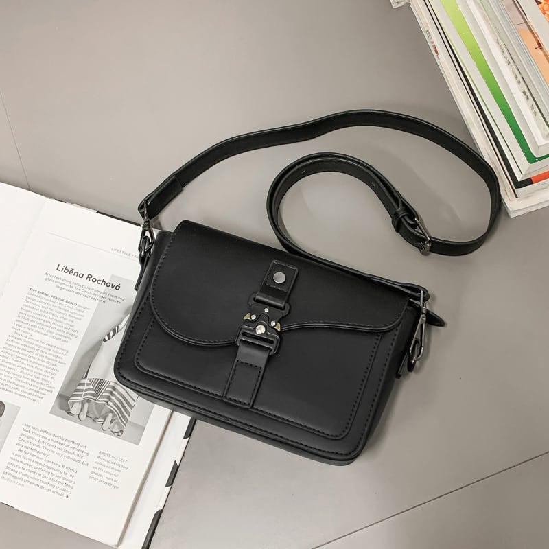 Geantă crossbody din nylon, mic pătrat pentru bărbați, stil casual high-end, buzunar pentru telefon