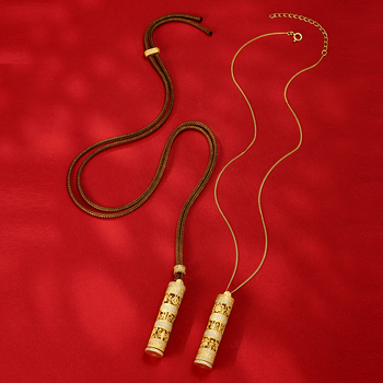 Colier budist portabil în stil chinezesc nou, din argint 925, placat cu aur 24K, pandant Guanyin, accesoriu tibetan retro