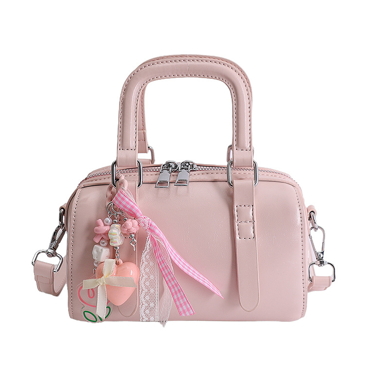 Geantă crossbody din PU pentru femei, stil Boston, vară 2026