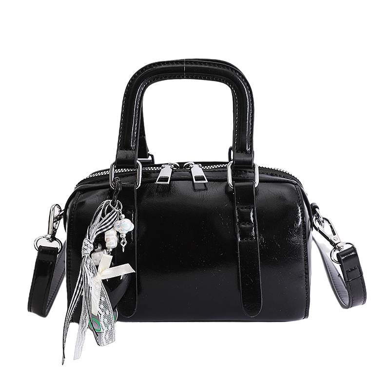 Geantă crossbody din PU pentru femei, stil Boston, vară 2026
