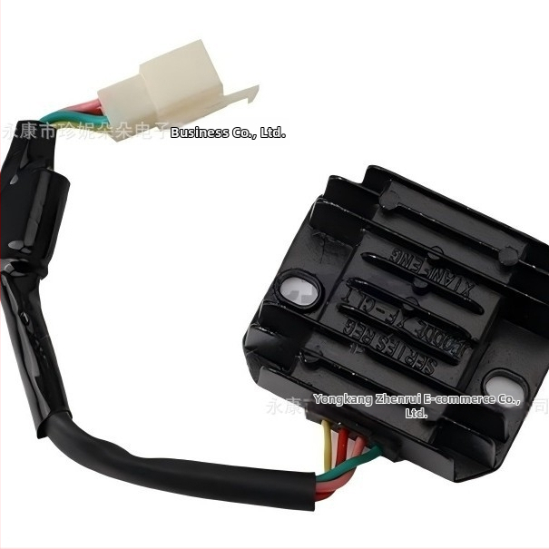 4-vodičový regulátor usmerňovača 12V pre štvorkolky, terénne motocykle GY6 50/150 CG125/200/250cc