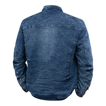 Geacă denim casual pentru bărbați, stil coreean, fermoar, guler înalt, modă toamnă-iarnă, model nou 2021