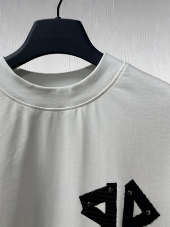 Tricou scurt pentru bărbați și femei, inspirat de Paris, cu aplicație de litere, croi lejer, bumbac 100%