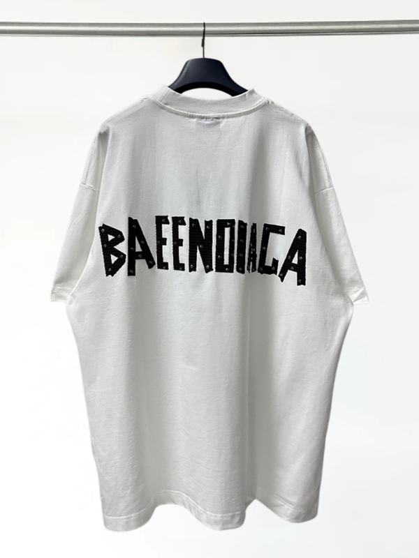 Tricou scurt pentru bărbați și femei, inspirat de Paris, cu aplicație de litere, croi lejer, bumbac 100%