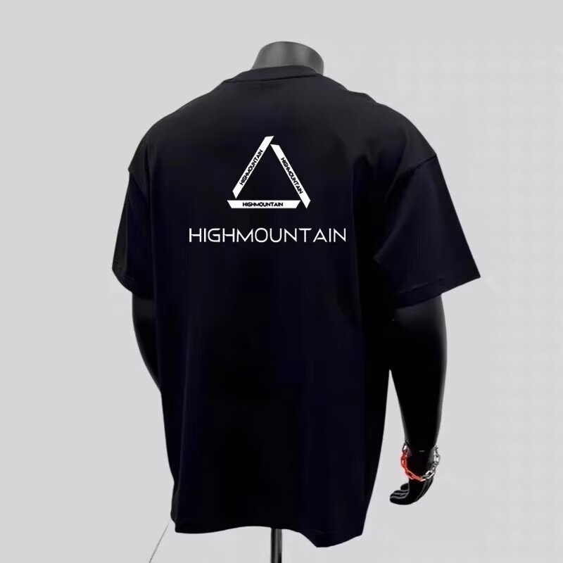 Ανδρικό κοντομάνικο T‑shirt από 100% βαμβάκι με εκτύπωση καρτούν – Καλοκαίρι 2025, casual streetwear