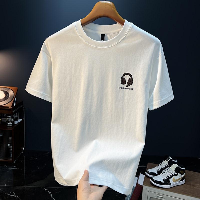 2025 Ανδρική κοντομάνικη μπλούζα T‑Shirt, καλοκαίρι, αμερικανικό streetwear, ρετρό, διαπνέουσα και ελαφριά