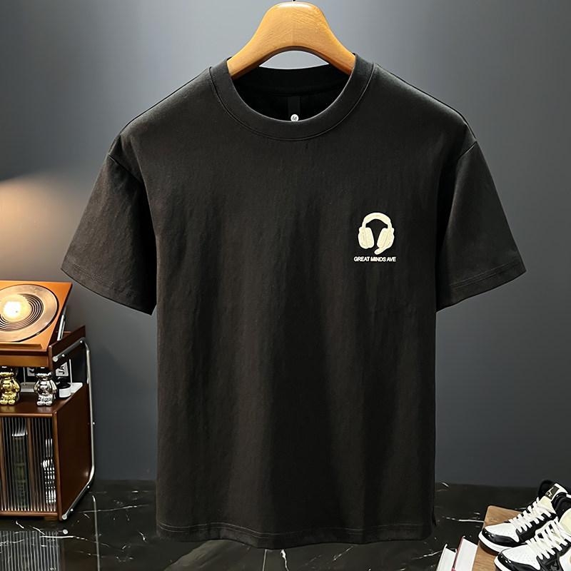 2025 Ανδρική κοντομάνικη μπλούζα T‑Shirt, καλοκαίρι, αμερικανικό streetwear, ρετρό, διαπνέουσα και ελαφριά