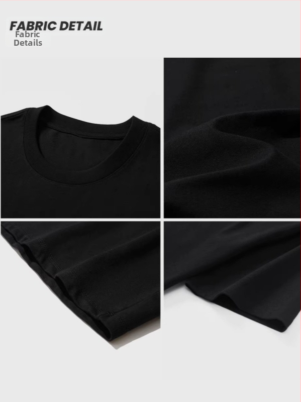 Pánske jednofarebné tričko plus size s okrúhlym výstrihom a krátkymi rukávmi s padnutými ramenami