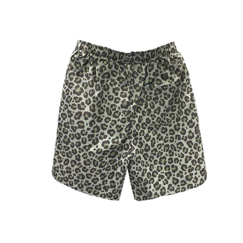 Șorturi pentru bărbați, imprimeu leopard în stil american, uscare rapidă, respirabile, croială largă, vară.
