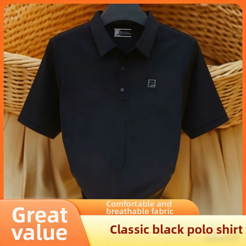 Pánske polo tričko jednofarebné, ľahká bavlna, krátke rukávy, slim fit, leto 2026