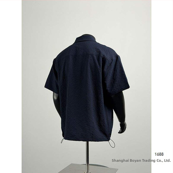 Pánske retro polo tričko v jednofarebnom prevedení, ľahký letný top s krátkym rukávom, voľný strih