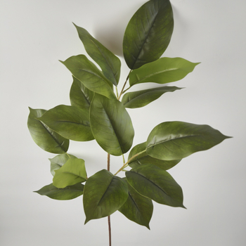 Ramură artificială magnolie cu frunze, 100–200 cm, decor pentru sufragerie și recuzită de fotografie