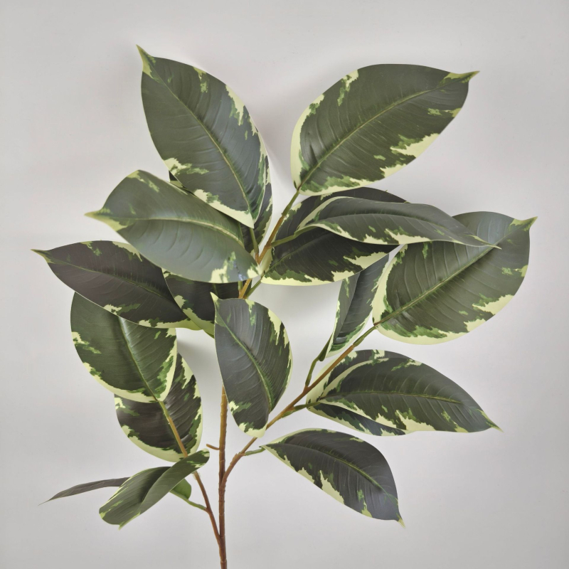 Ramură artificială magnolie cu frunze, 100–200 cm, decor pentru sufragerie și recuzită de fotografie
