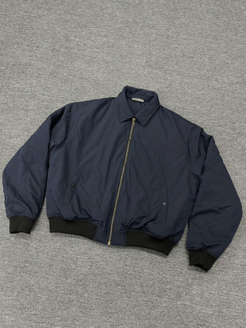 Geacă bomber retro stil american cu rever, croială largă, lungime scurtă, pentru primăvară-toamnă