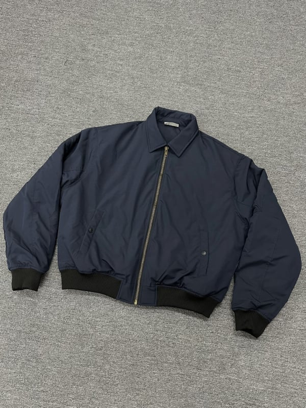 Geacă bomber retro stil american cu rever, croială largă, lungime scurtă, pentru primăvară-toamnă