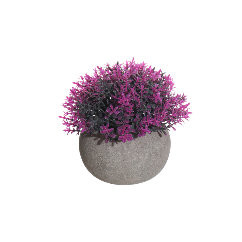 Plantă artificială în ghiveci, flori din plastic pentru decor, nunți și ședințe foto