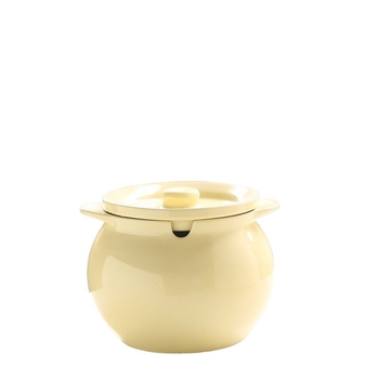 Borcan ceramic pentru untură cu capac, rezistent la temperaturi înalte, capacitate mare de depozitare, recipient pentru condimente de bucătărie și sare, set de 2 piese cu lingură
